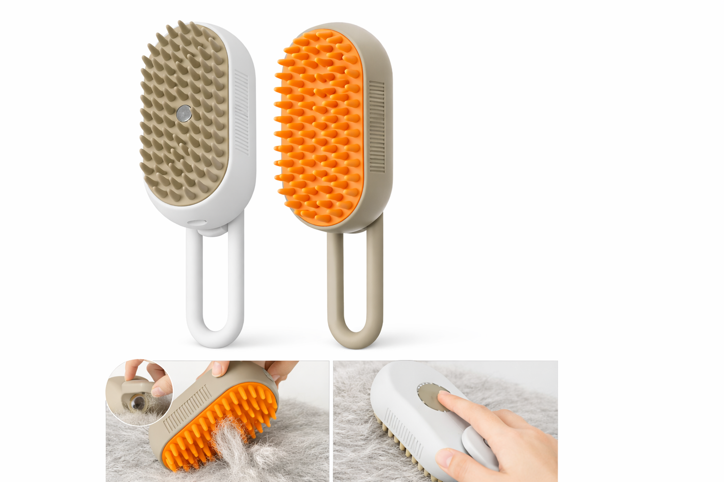 La Spazzola Cat & Dog Steamy Brush